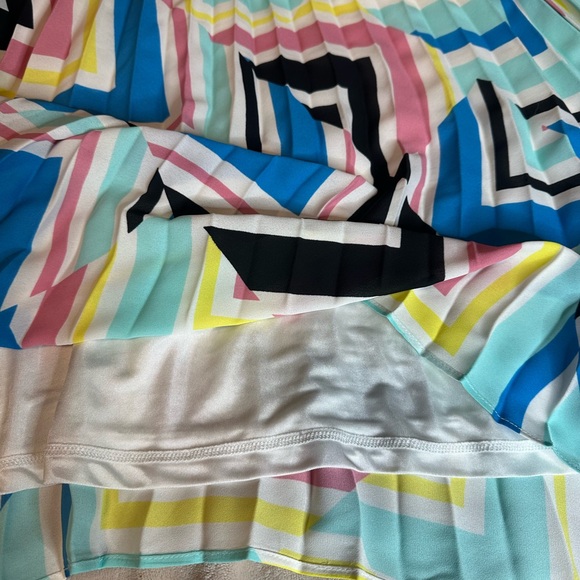 Colorful pleated skirt - Picture 4 of 4